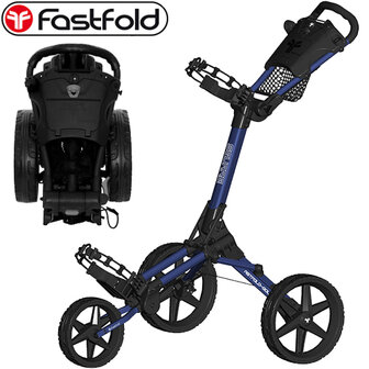 Fastfold Square Golftrolley, mat navy