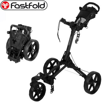 Fastfold Dice 360 Golftrolley, zwart