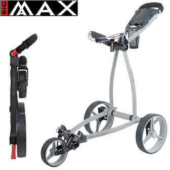 Big Max Blade IP Golftrolley, lichtgrijs/grijs