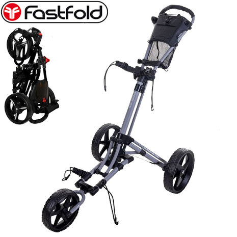 Fastfold Trike 2.0 Golftrolley, mat grijs