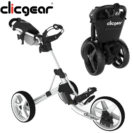 Clicgear 4.0 Golftrolley, Mat Wit