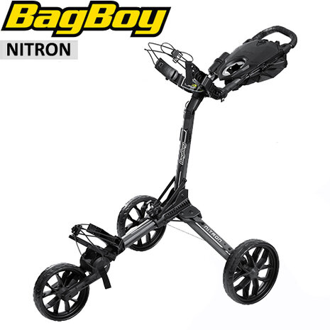 BagBoy Nitron Golftrolley, grafietgrijs