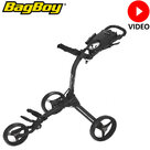 BagBoy Compact 3 Golftrolley zwart